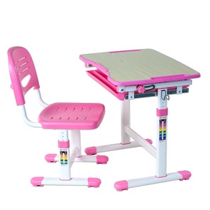 Растущий стол и стул Piccolino Pink в Ульяновске - предосмотр
