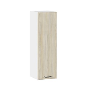 Навесной кухонный шкаф высокий 300 Индиго ЛД 298.410.000.024, Белый/Дуб Мадейра топаз в Ульяновске