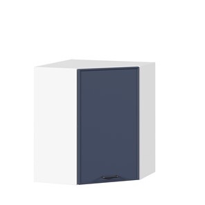 Угловой кухонный шкаф Индиго ЛД 298.610.000.116, Белый/Тёмно-синий в Ульяновске