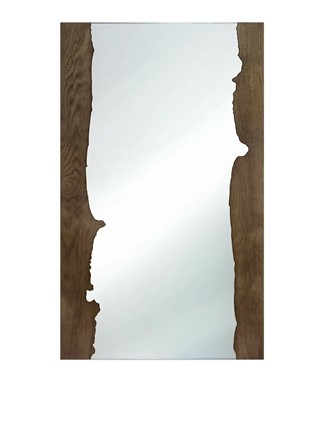 Зеркало настенное ГлассВальд-3, Орех в Ульяновске - изображение