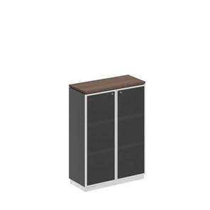 Шкаф для документов средний стекло в рамке Speech Cube (90x40x124.6) СИ 319 ДГ АР ХР в Ульяновске