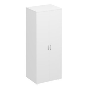 Шкаф для одежды Комфорт КФ, белый премиум (80x60x200) К 512 БП в Ульяновске