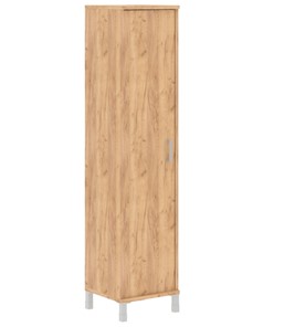Шкаф Born В-431.6 L левый колонка высокая с глухой дверью 475х450х2054 мм, Дуб Бофорд в Ульяновске