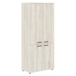 Шкаф с глухими низкими и средними дверьми и топом XTEN сосна Эдмонд  XHC 85.3 (850х410х1930) в Ульяновске