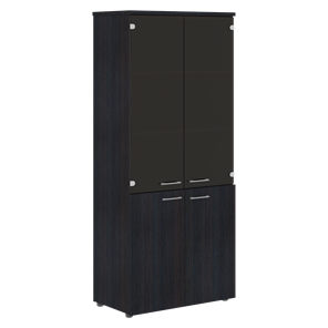Шкаф с глухими низкими дверьми и топом XTEN Дуб Юкон XHC 85.2 (850х410х1930) в Ульяновске