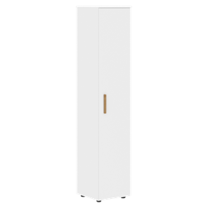 Высокий шкаф колонна с глухой дверью FORTA Белый FHC 40.1 (L/R) (399х404х1965) в Ульяновске