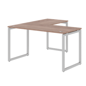 Письменный стол угловой правый XTEN-Q Дуб-сонома- серебро XQCT 1415 (R) (1400х1500х750) в Ульяновске