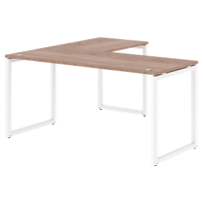 Письменный стол угловой правый XTEN-Q Дуб-сонома-белый XQCT 1615 (R) (1600х1500х750) в Ульяновске