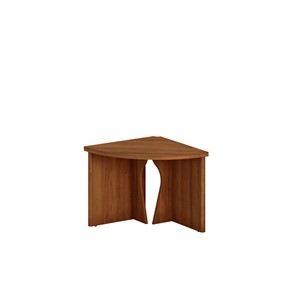 Секция угловая стола для переговоров Престиж, темный орех, 83x83x75, ТЖ 476 ТО в Ульяновске
