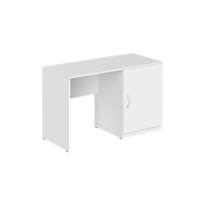 Стол с местом для холодильника KANN KTFD 1255 R Правый 1200х550х750 мм. Белый в Ульяновске