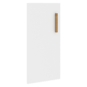 Низкая дверь для шкафа левая FORTA Белый FLD 40-1(L) (396х18х766) в Ульяновске