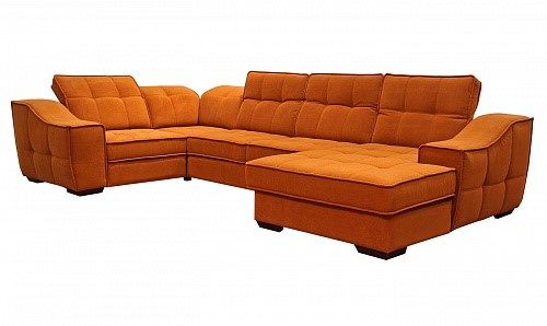 Угловой диван N-11-M (П1+ПС+УС+Д2+Д5+П1) в Ульяновске - изображение