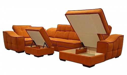 Угловой диван N-11-M (П1+ПС+УС+Д2+Д5+П1) в Ульяновске - изображение 2