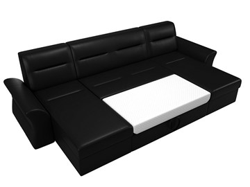 Большой П-образный диван Клайд, Черный (Экокожа) в Ульяновске - предосмотр 1