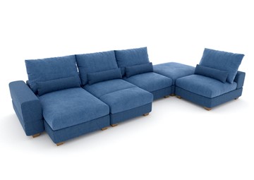 П-образный диван V-10-M П (П1+Д4+Д2+УС+ПС), Memory foam в Ульяновске - предосмотр