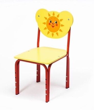Детский растущий стул Солнышко (Кузя-СОЛ(1-3)ЖКр) в Ульяновске - изображение
