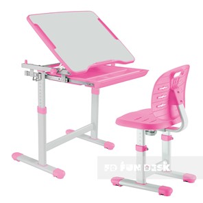 Растущий стол и стул Piccolino III Pink в Ульяновске - предосмотр