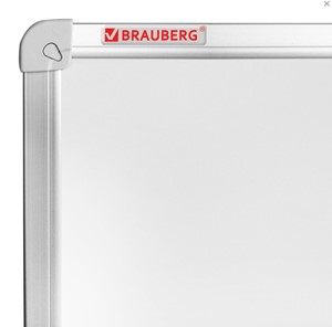 Магнитно-маркерная доска BRAUBERG 100х150 см, алюминиевая рамка в Ульяновске - предосмотр 3
