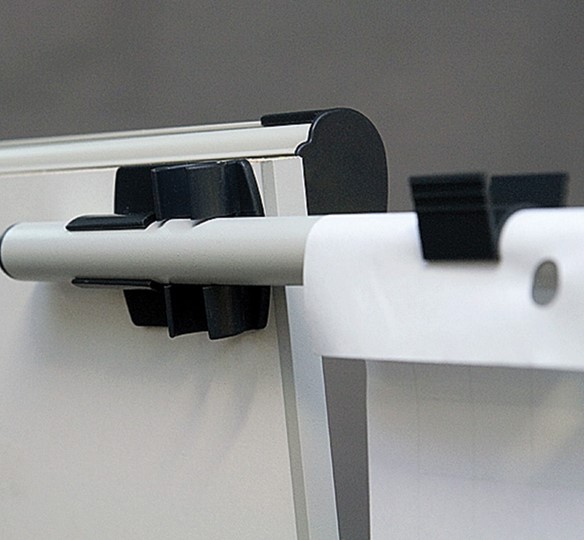Доска-флипчарт магнитно-маркерная 2х3, TF02/2011, 70x100 см, передвижная, держатели для бумаги в Ульяновске - изображение 5