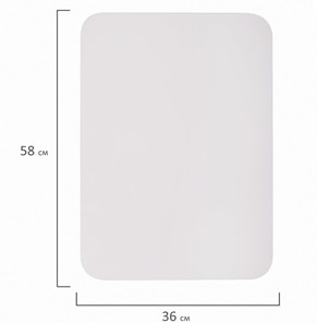 Магнитная доска для рисования BRAUBERG, 58х36 см с маркером, магнитом и салфеткой в Ульяновске - предосмотр 8